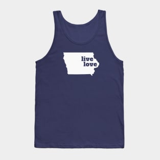 Iowa - Live Love Iowa Tank Top